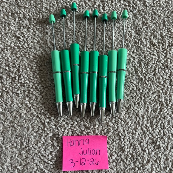 Colorful Beadable Pens Set - Picture 4 of 10